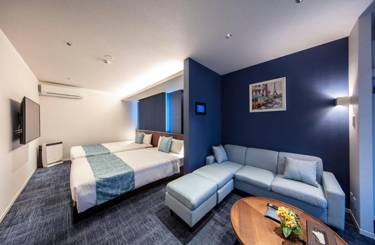 Grand Base Okayama Ekimae Aparthotel Luaran gambar