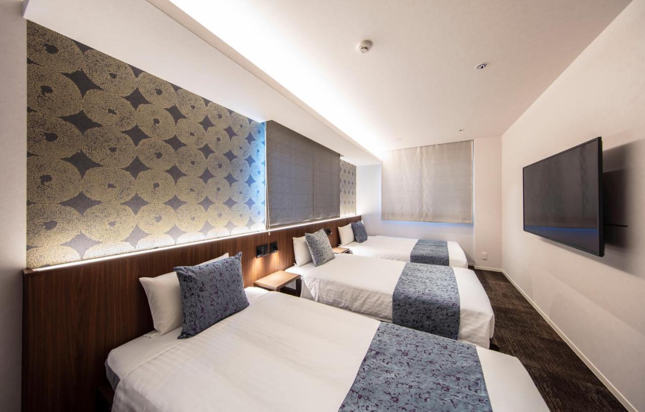 Grand Base Okayama Ekimae Aparthotel Luaran gambar