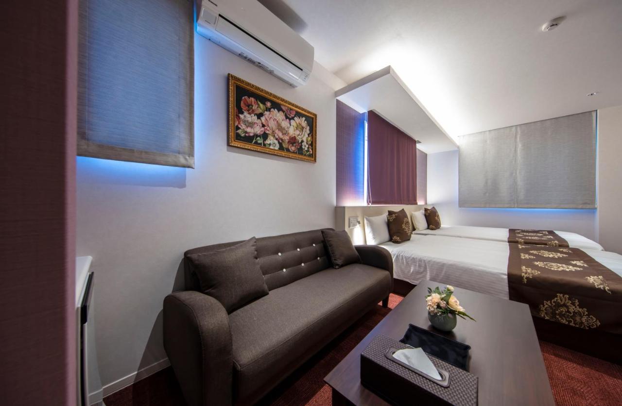 Grand Base Okayama Ekimae Aparthotel Luaran gambar