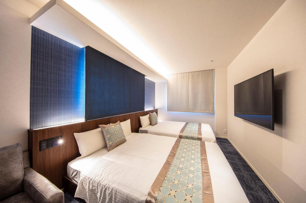 Grand Base Okayama Ekimae Aparthotel Luaran gambar