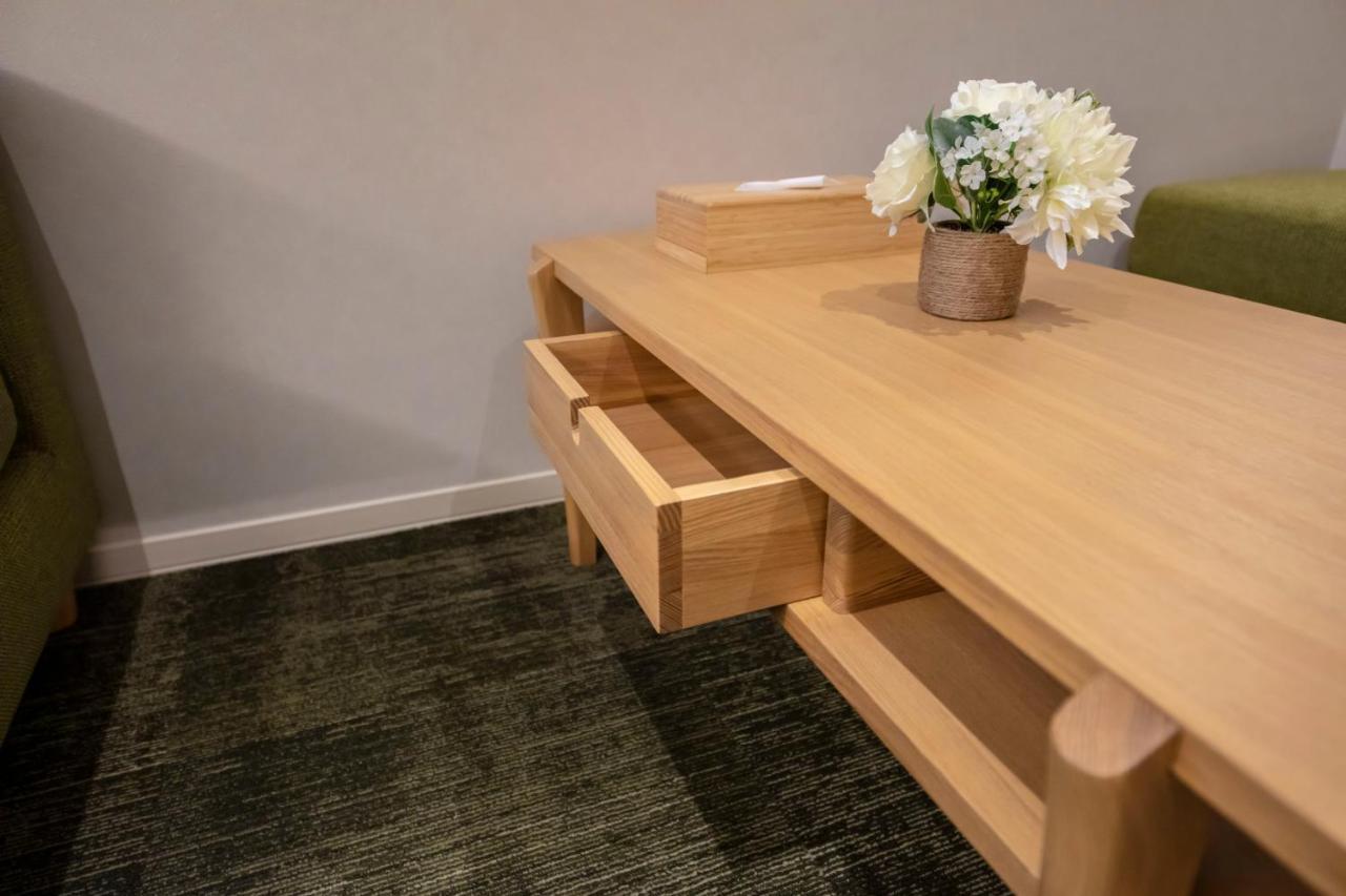 Grand Base Okayama Ekimae Aparthotel Luaran gambar