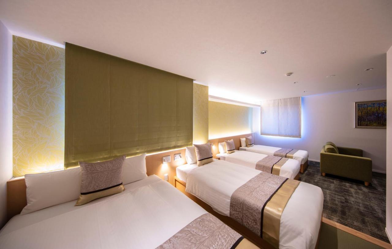 Grand Base Okayama Ekimae Aparthotel Luaran gambar